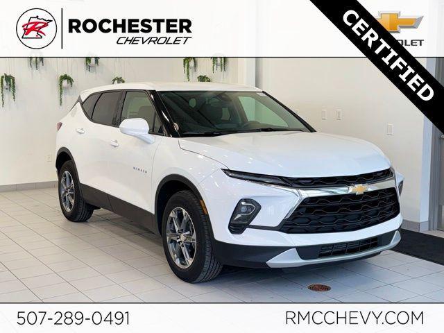 used 2025 Chevrolet Blazer car, priced at $29,885