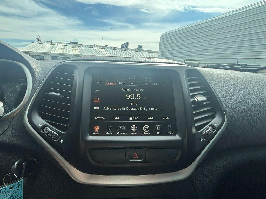 used 2017 Jeep Cherokee car, priced at $12,995