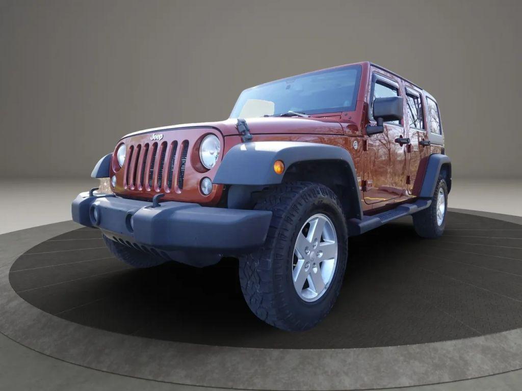 used 2014 Jeep Wrangler Unlimited car, priced at $17,500