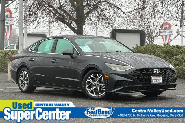 used 2021 Hyundai Sonata car, priced at $19,295