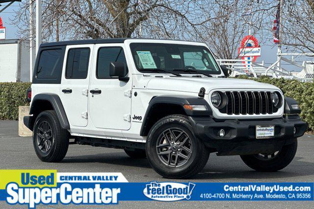 used 2024 Jeep Wrangler car, priced at $32,000