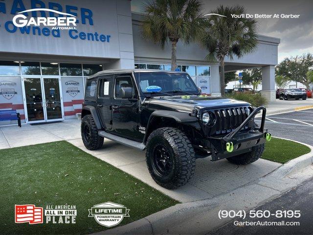 used 2020 Jeep Wrangler Unlimited car, priced at $31,451