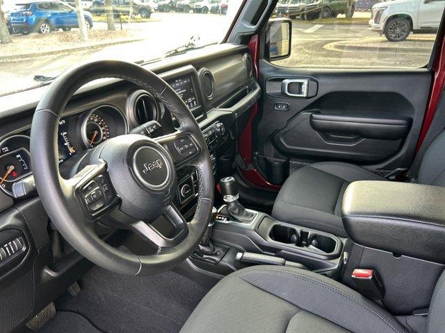 used 2021 Jeep Wrangler Unlimited car, priced at $26,947