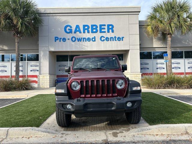 used 2021 Jeep Wrangler Unlimited car, priced at $26,947