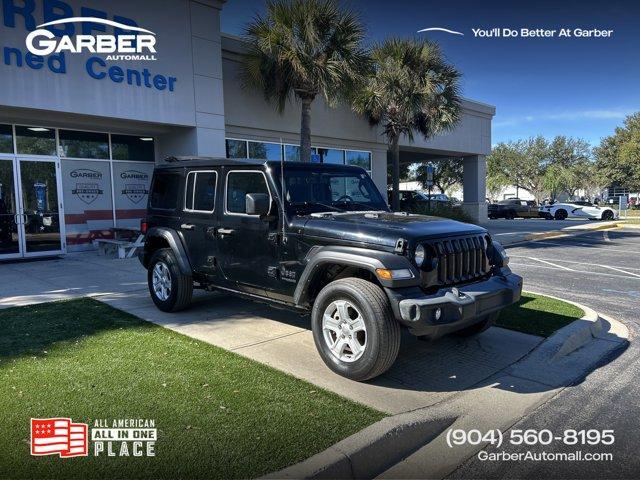 used 2022 Jeep Wrangler Unlimited car, priced at $29,891