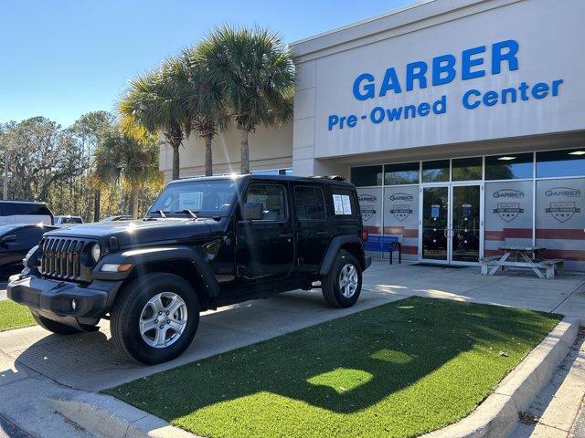 used 2022 Jeep Wrangler Unlimited car, priced at $29,891