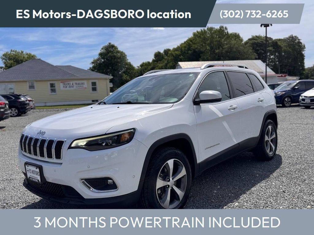 used 2021 Jeep Cherokee car, priced at $15,495