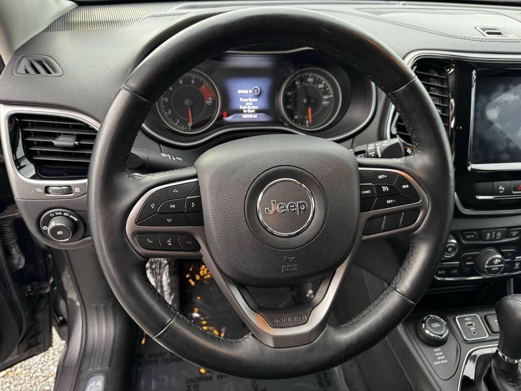 used 2019 Jeep Cherokee car, priced at $15,595