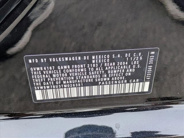 new 2026 Volkswagen Jetta car, priced at $26,147