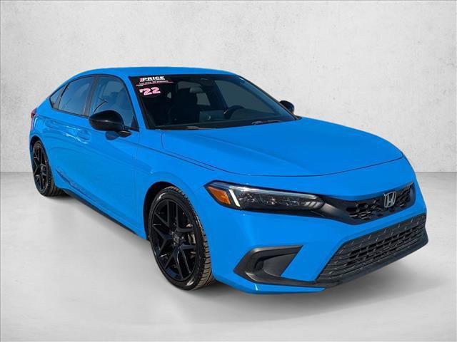 used 2022 Honda Civic car, priced at $15,881