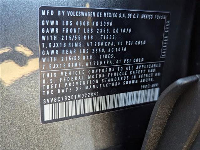 new 2026 Volkswagen Taos car, priced at $29,622