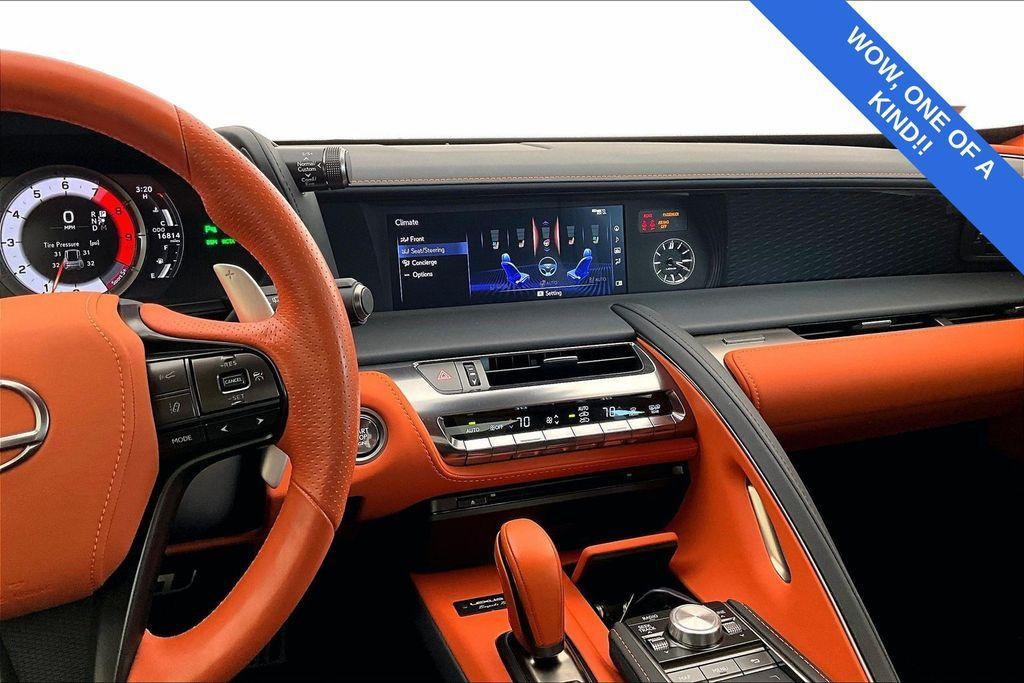 used 2022 Lexus LC 500 car, priced at $93,500
