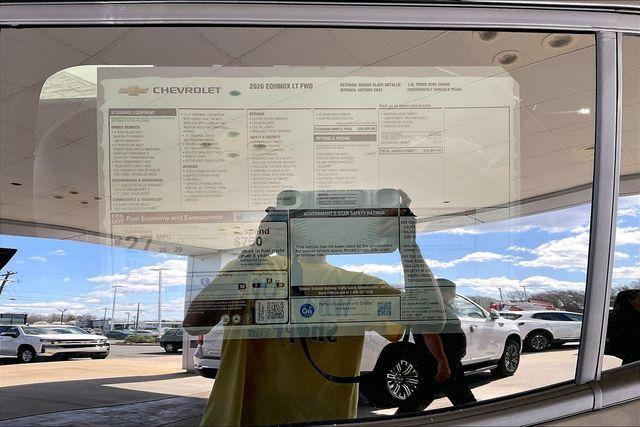 new 2026 Chevrolet Equinox car, priced at $31,845