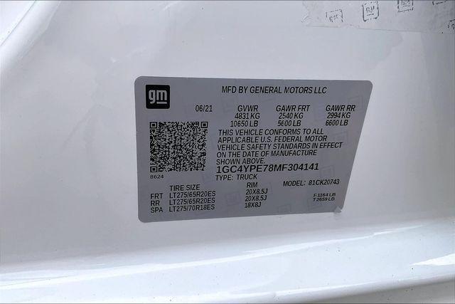 used 2021 Chevrolet Silverado 2500 car, priced at $50,954