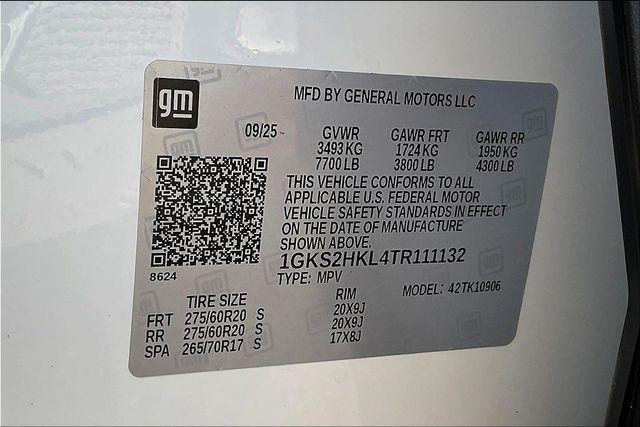 new 2026 GMC Yukon XL car, priced at $91,790