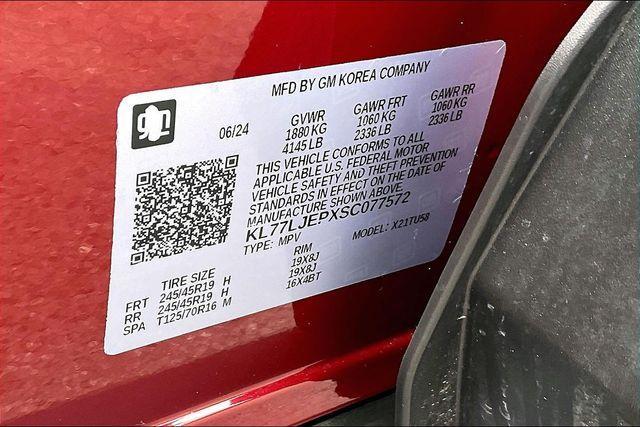 used 2025 Chevrolet Trax car, priced at $24,828