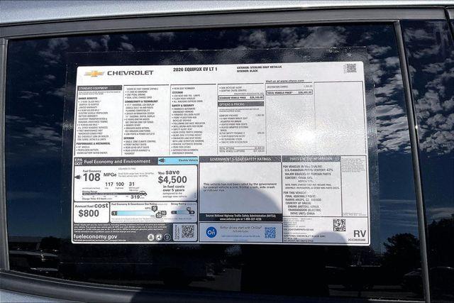 new 2026 Chevrolet Equinox EV car, priced at $33,495