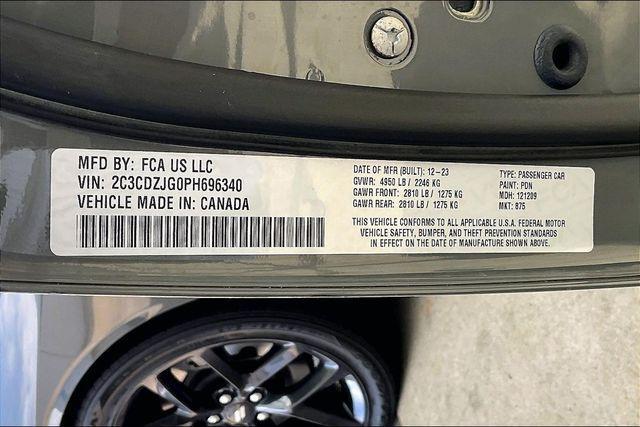used 2023 Dodge Challenger car, priced at $32,240