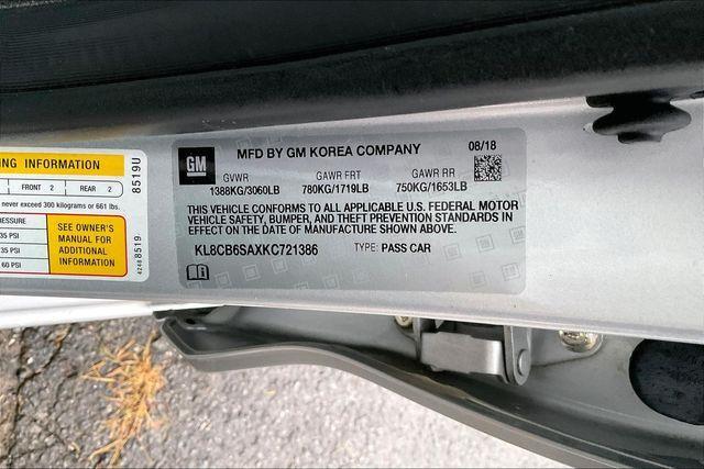 used 2019 Chevrolet Spark car, priced at $12,890