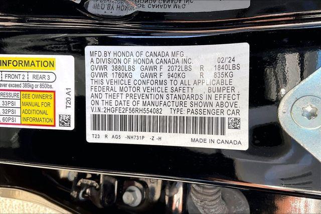 used 2024 Honda Civic car, priced at $24,689