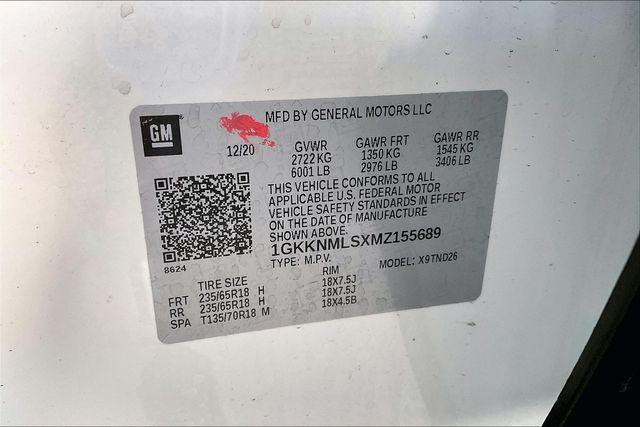 used 2021 GMC Acadia car, priced at $25,462