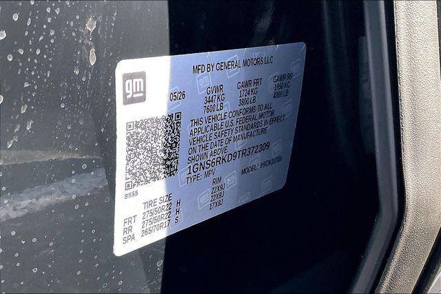 new 2026 Chevrolet Tahoe car, priced at $79,723