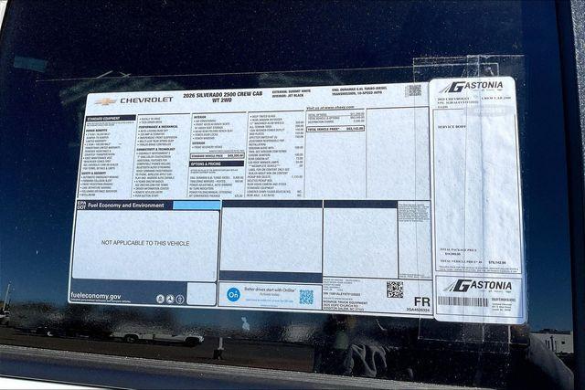 new 2026 Chevrolet Silverado 2500 car, priced at $73,142