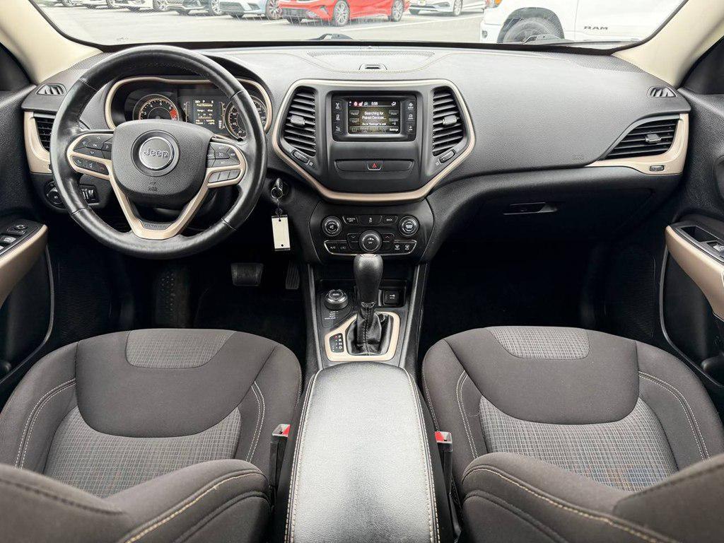 used 2017 Jeep Cherokee car, priced at $19,340