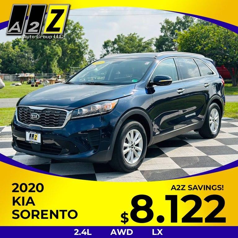 used 2020 Kia Sorento car, priced at $16,806