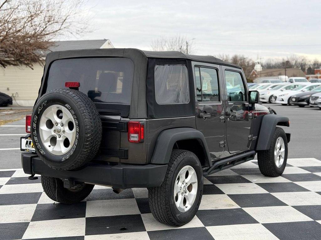 used 2014 Jeep Wrangler Unlimited car, priced at $13,980