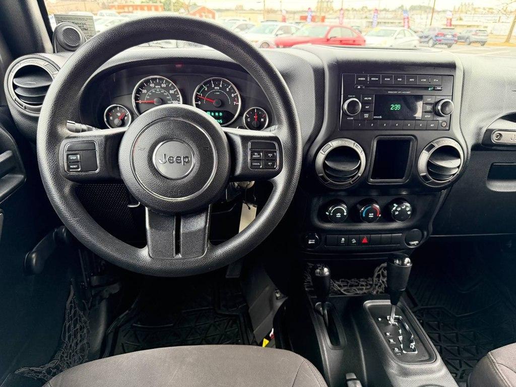 used 2014 Jeep Wrangler Unlimited car, priced at $13,980