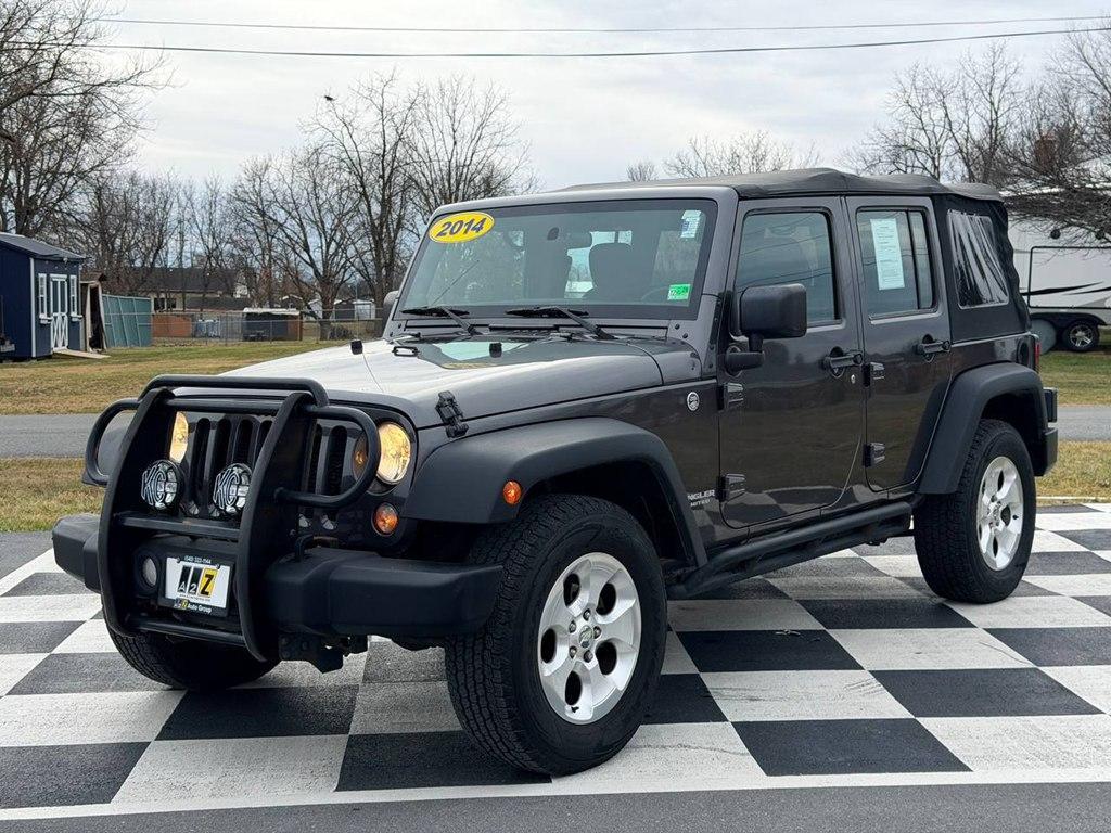 used 2014 Jeep Wrangler Unlimited car, priced at $13,980