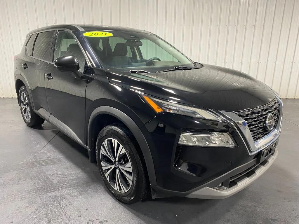 used 2021 Nissan Rogue car, priced at $15,579