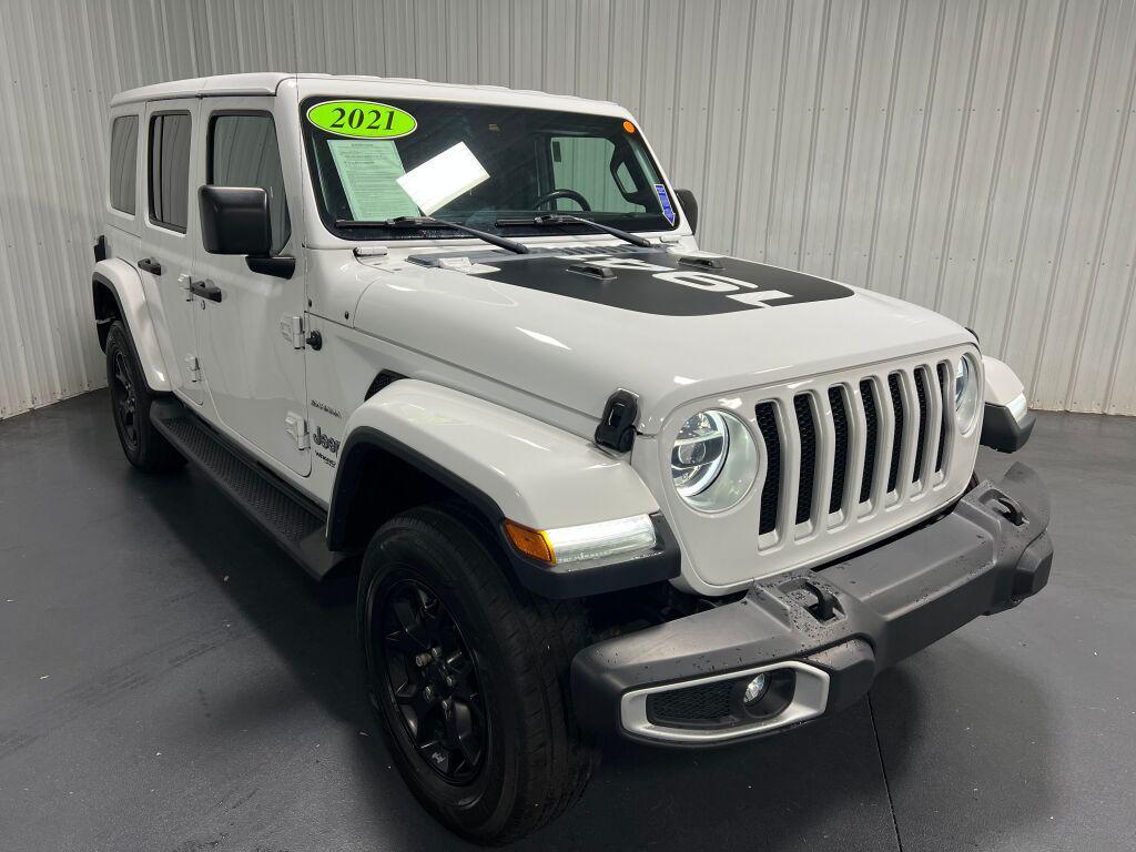 used 2021 Jeep Wrangler Unlimited car, priced at $28,396
