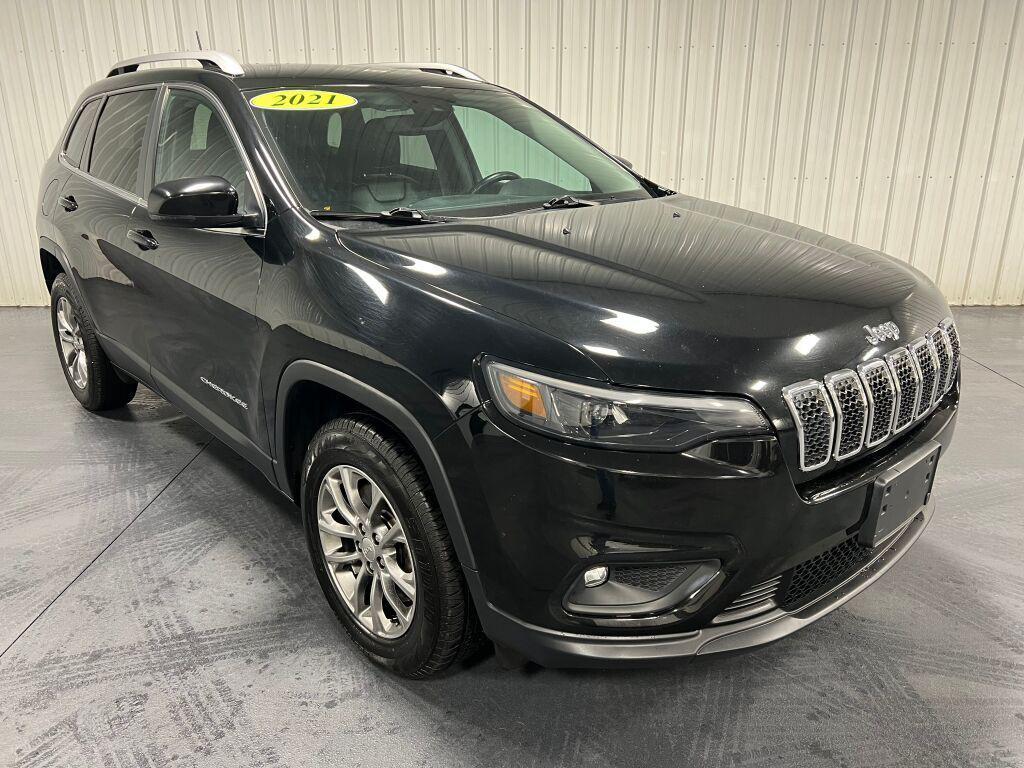 used 2021 Jeep Cherokee car, priced at $12,982