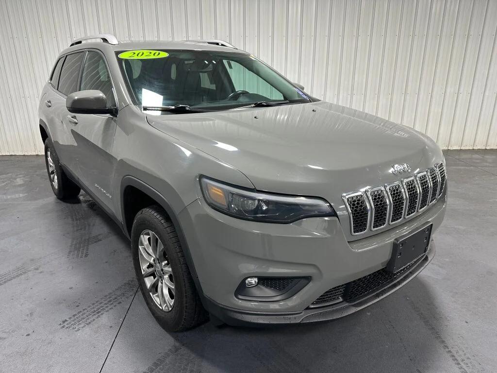 used 2020 Jeep Cherokee car, priced at $19,596
