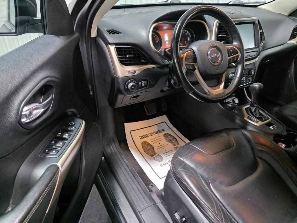 used 2018 Jeep Cherokee car, priced at $13,988