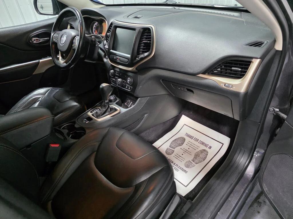 used 2018 Jeep Cherokee car, priced at $13,988