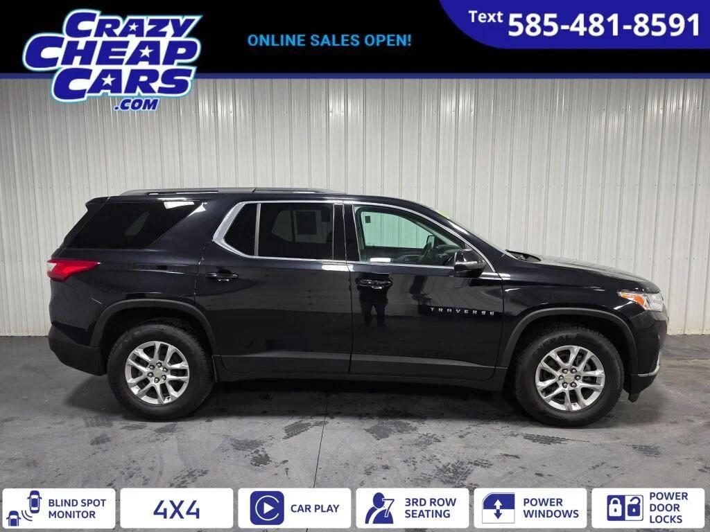 used 2021 Chevrolet Traverse car, priced at $23,977