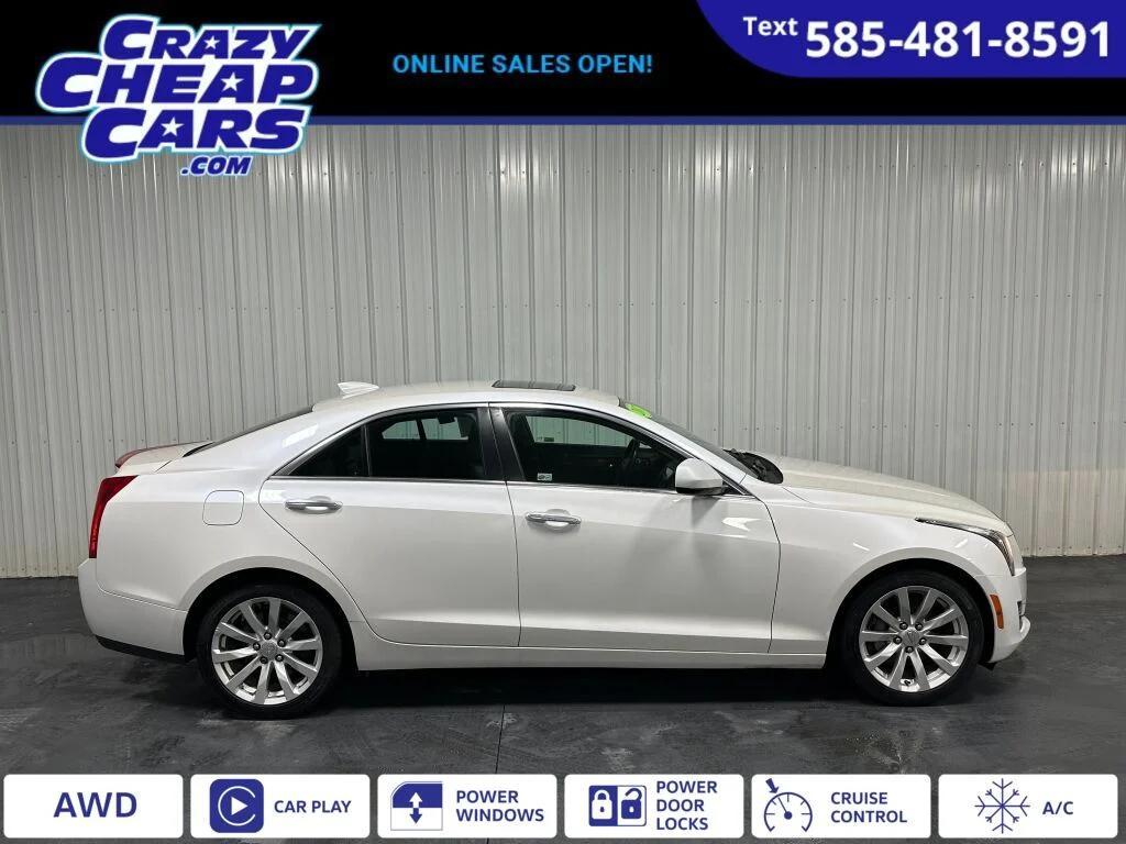 used 2017 Cadillac ATS car, priced at $14,396
