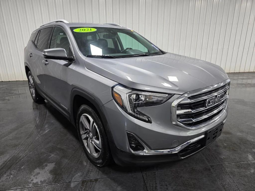 used 2021 GMC Terrain car, priced at $18,996