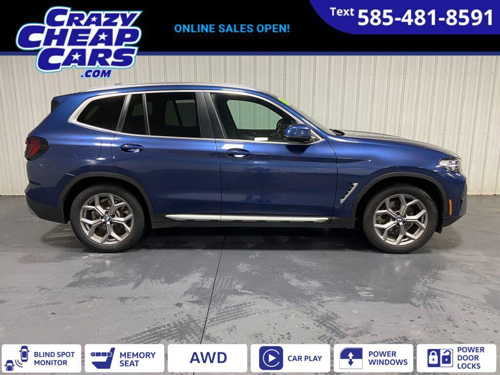 used 2023 BMW X3 car, priced at $26,983