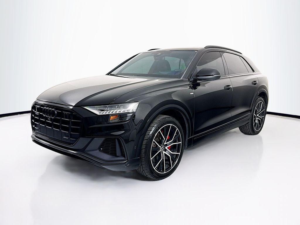 used 2021 Audi Q8 car, priced at $34,900