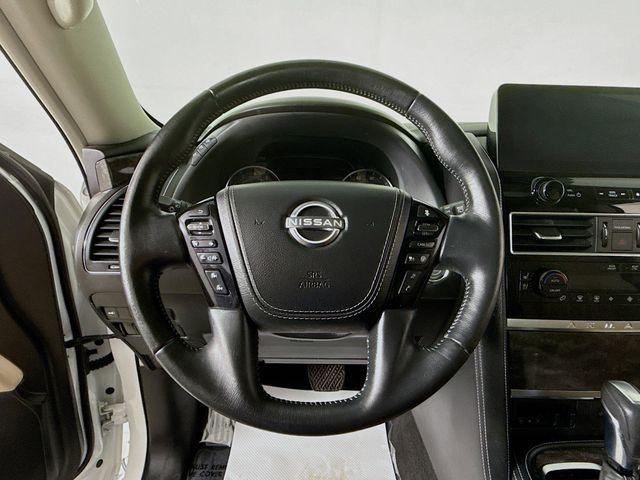 2021 Aspen White Nissan Armada