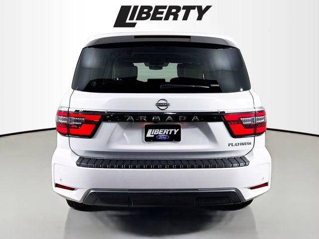 2021 Aspen White Nissan Armada