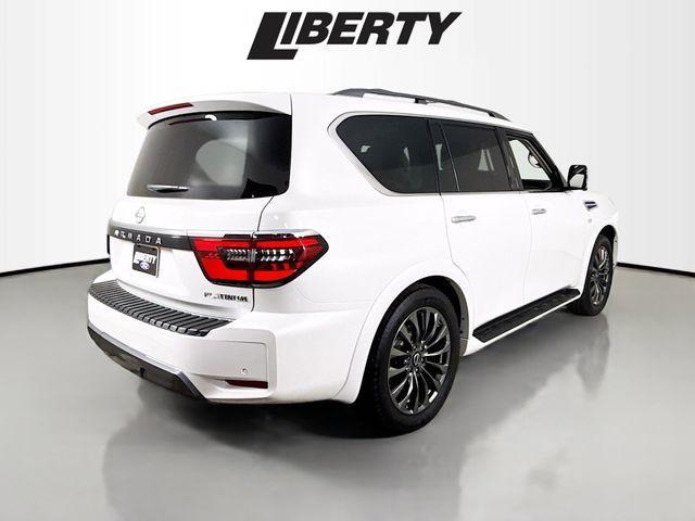2021 Aspen White Nissan Armada