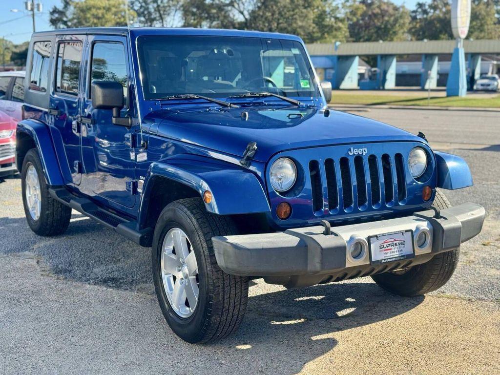 used 2009 Jeep Wrangler Unlimited car, priced at $9,495