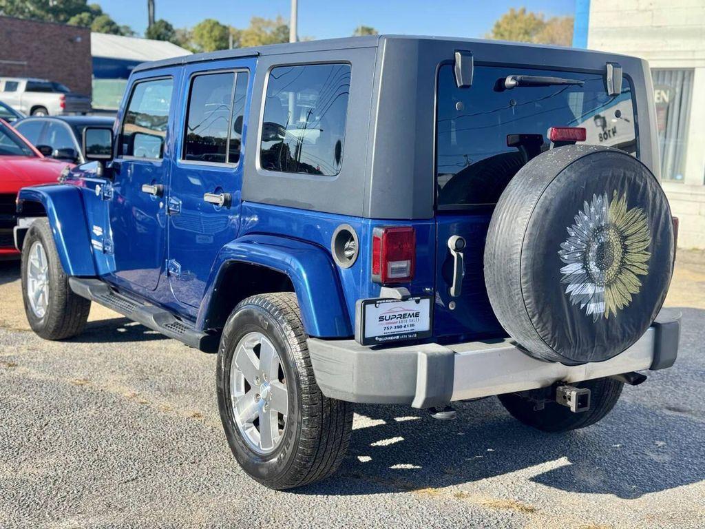 used 2009 Jeep Wrangler Unlimited car, priced at $9,495