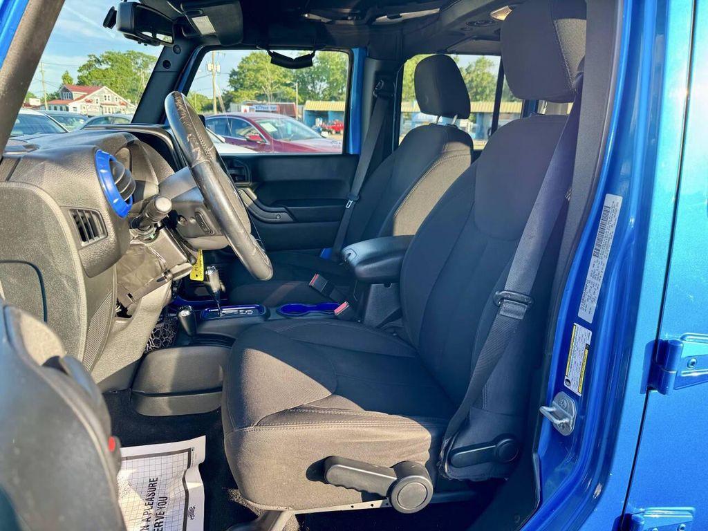 used 2015 Jeep Wrangler Unlimited car, priced at $13,495