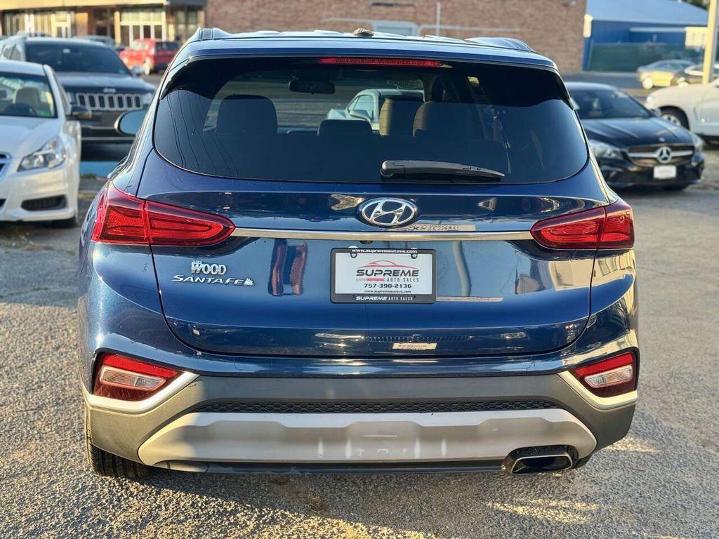 used 2019 Hyundai Santa Fe car, priced at $10,495